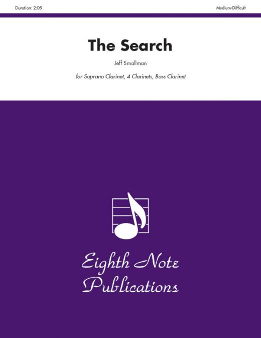 The Search Score & Parts - Clarinet Sheet Music by Jeff Smallman