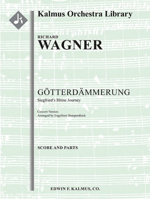 Gotterdammerung: Siegfried's Rhine Journey Score And Parts