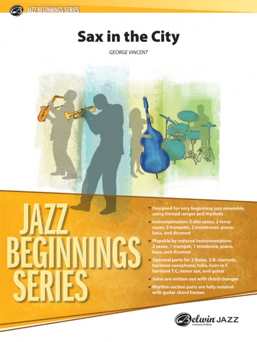 Sax In The City Conductor Score & Parts