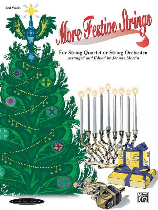 More Festive Strings for String Quartet or String Orchestra 2nd Violin Part