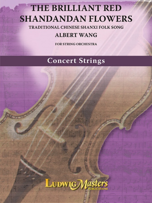 The Brilliant Red Shandandan Flowers Conductor Score & Parts