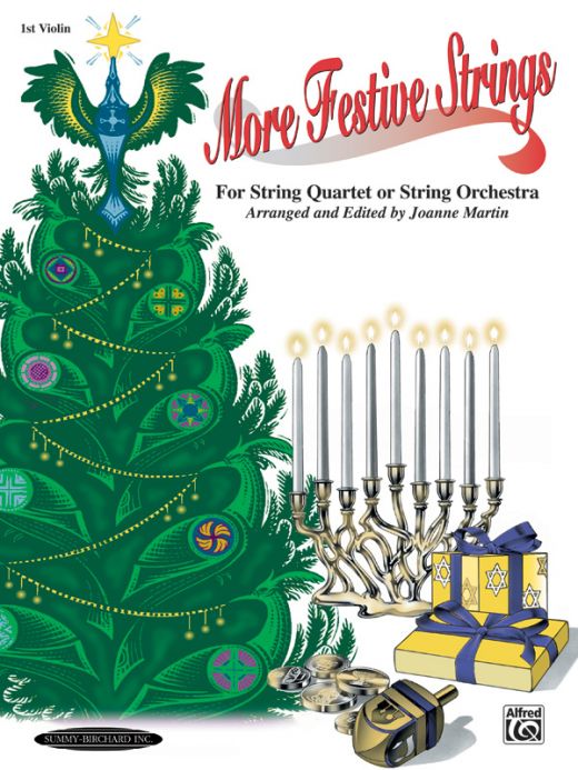 More Festive Strings for String Quartet or String Orchestra Book
