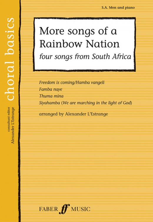 More Songs Of A Rainbow Nation: Songs From South Africa Book