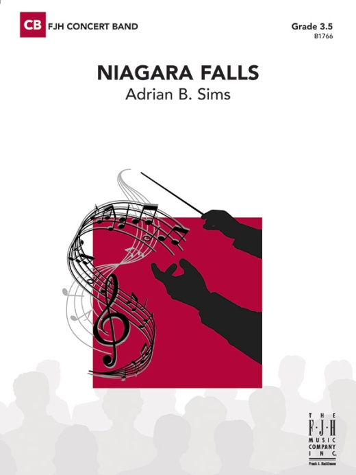 Niagara Falls Conductor Score - FJH Concert Band Series