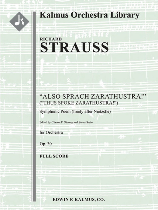Also Sprach Zarathustra, Op. 30 Conductor Score