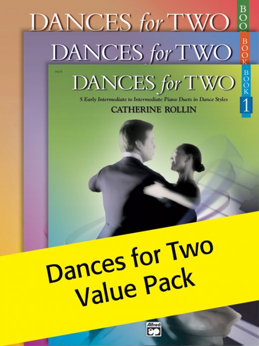 Dances For Two, Book 1-3 Value Pack - Piano Duets for All Ages