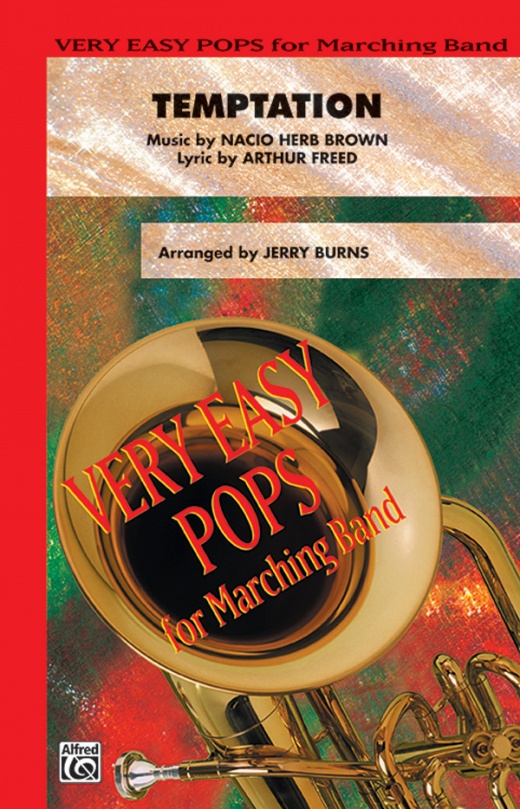 Temptation Conductor Score & Parts for Marching Band
