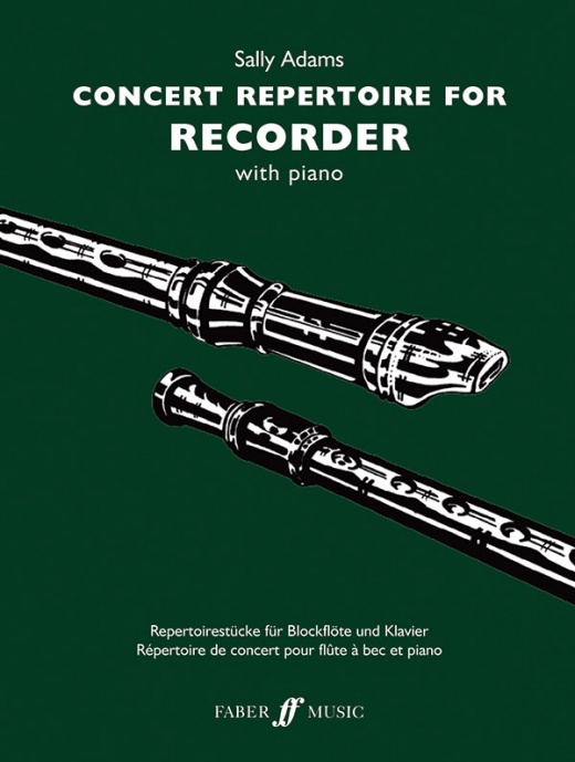 Concert Repertoire for Descant Recorder Book
