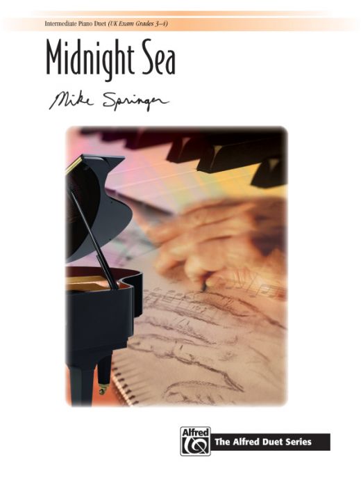 Midnight Sea Sheet - Piano Duet Music for Sale