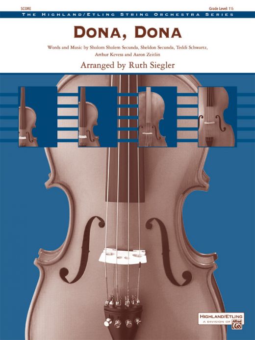 Dona Dona Conductor Score & Parts