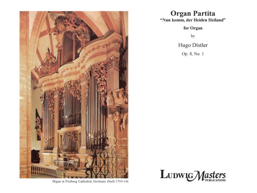 Organ Partita, Op. 8/1 Conductor Score & Parts
