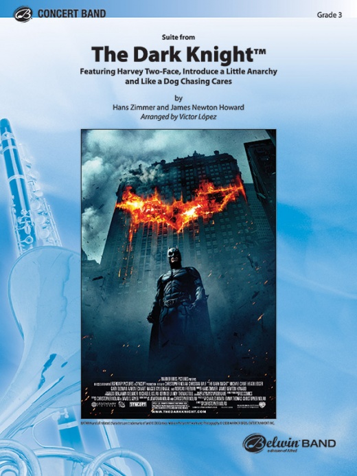 The Dark Knight Suite Conductor Score & Parts