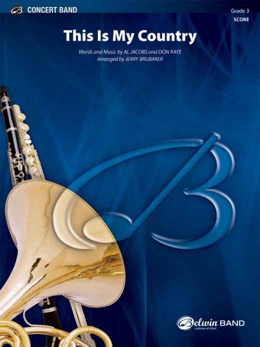 This Is My Country Conductor Score & Parts