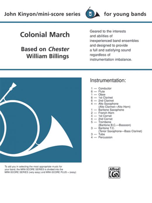 Colonial March (Based On Chester) Conductor Score & Parts
