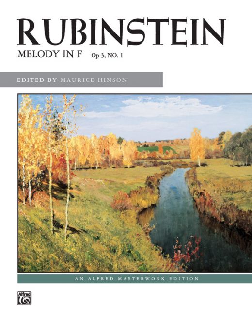 Rubinstein: Melody in F, Opus 3, No. 1 Sheet Music