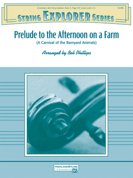 Prelude To The Afternoon On A Farm: Conductor Score & Parts