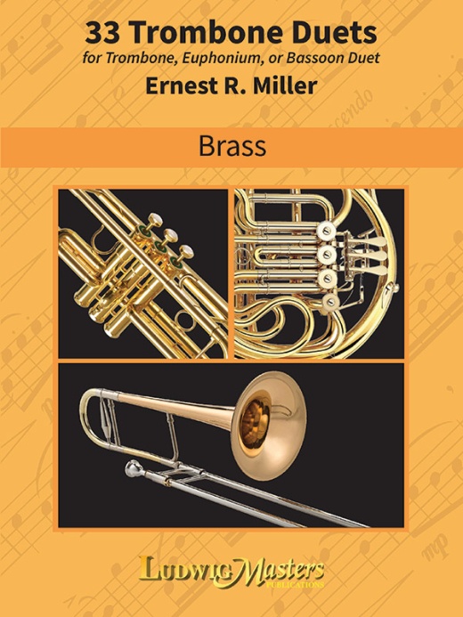 33 Trombone Duets Book - Master Brass Series
