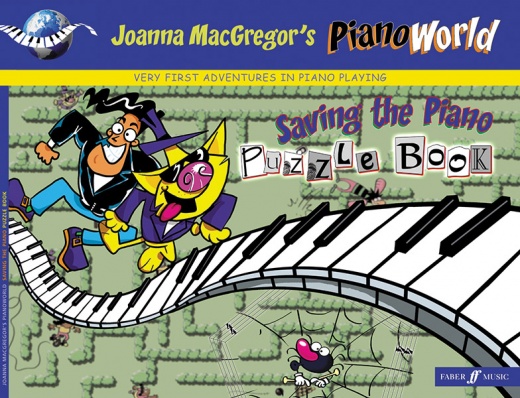 Pianoworld Book 1: Saving The Piano Puzzle Book - Very First Adventures In Piano Playing
