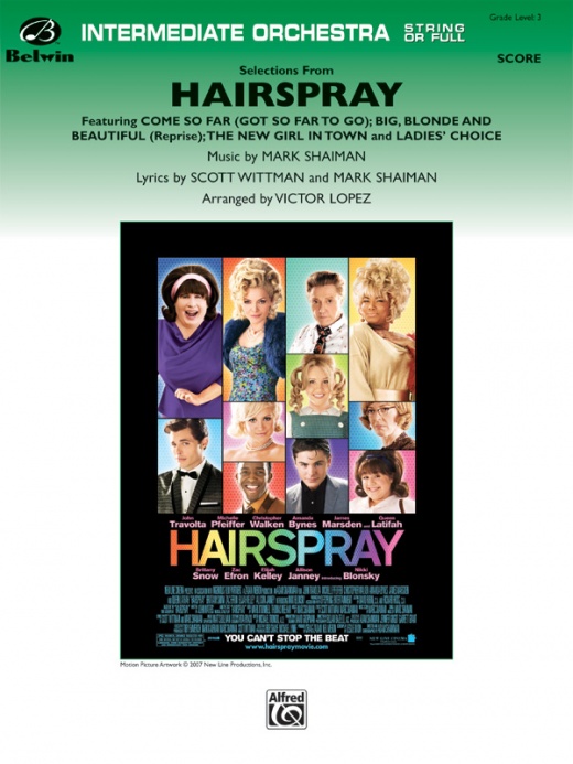 Hairspray Medley: Full Orchestra Conductor Score & Parts