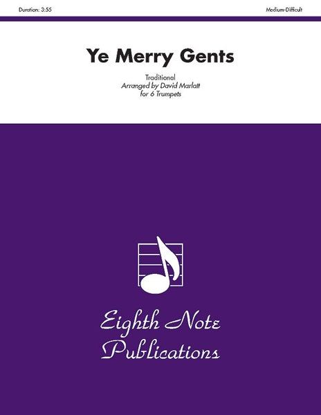 Ye Merry Gents Score & Parts