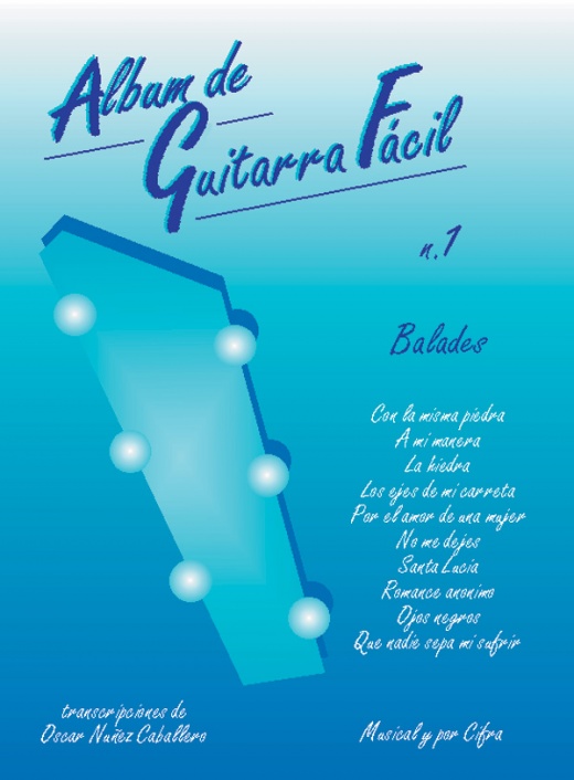 Album De Guitarra Facil N.1: Balades Book