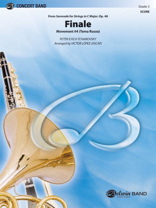 Finale (From Serenade For Strings In C Major, Opus 48, Movement #4) Conductor Score & Parts