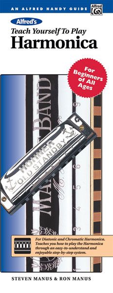 Alfred's Teach Yourself to Play Harmonica for Beginners of All Ages Comb Bound Book