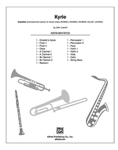 Kyrie Instrumental Parts - SoundPax by John Leavitt