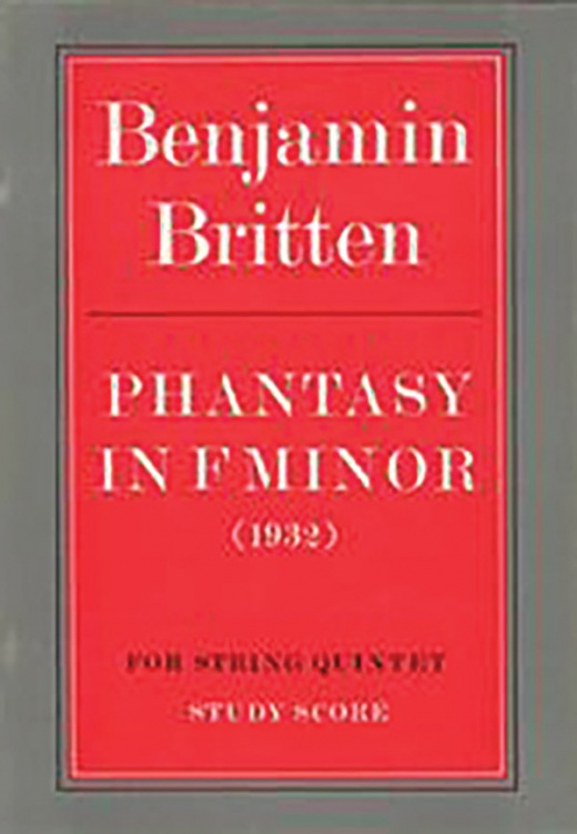 Phantasy in F Minor Study Score