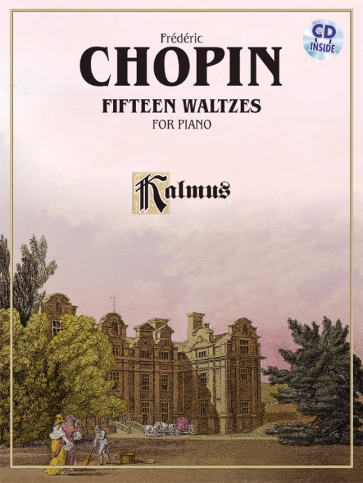 Fifteen Waltzes Book & CD by Frédéric Chopin