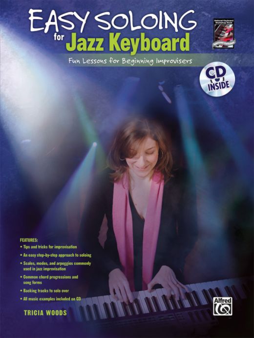 Easy Soloing for Jazz Keyboard Book & CD