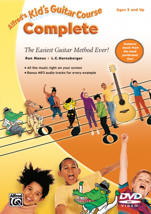 Alfred's Kid's Guitar Course DVD - The Easiest Guitar Method Ever!