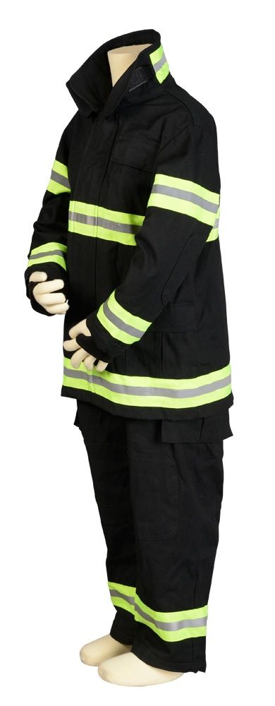 Firefighter Suit Size 8/10 - 54-86 Lbs, Height 48-56" Black
