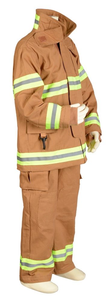 Firefighter Suit Size 2/3 - 25-33 Lbs, Height 32-36" Tan