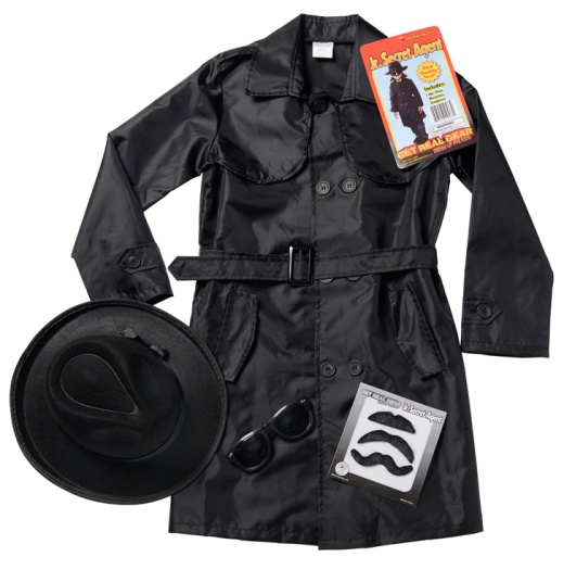 Secret Agent With Accessories
