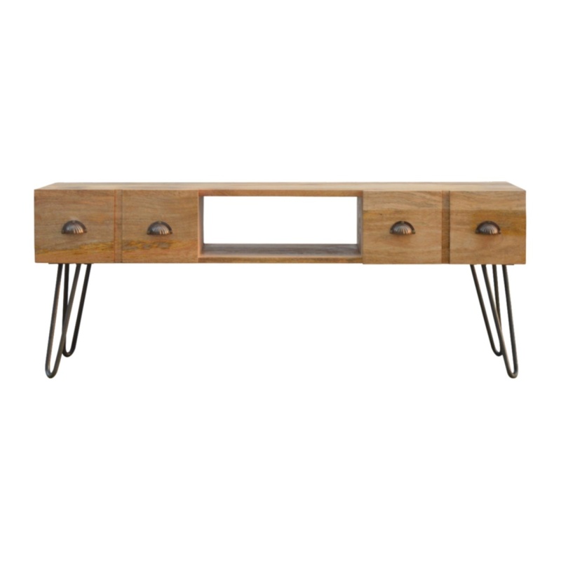 Media Unit With Iron Base