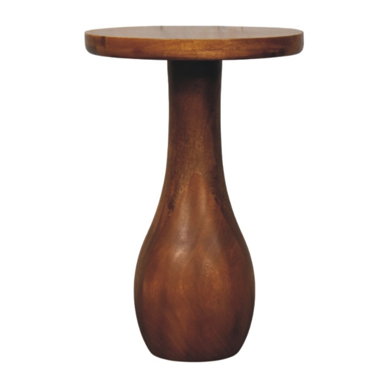 Curved Base Side Table