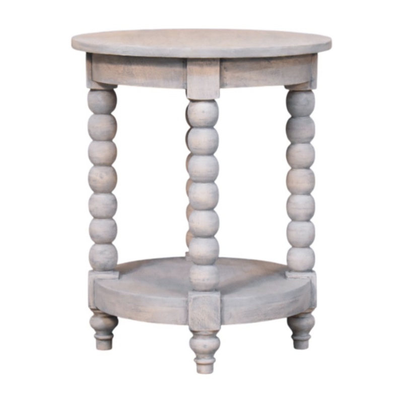 Spindle Washed Round Table