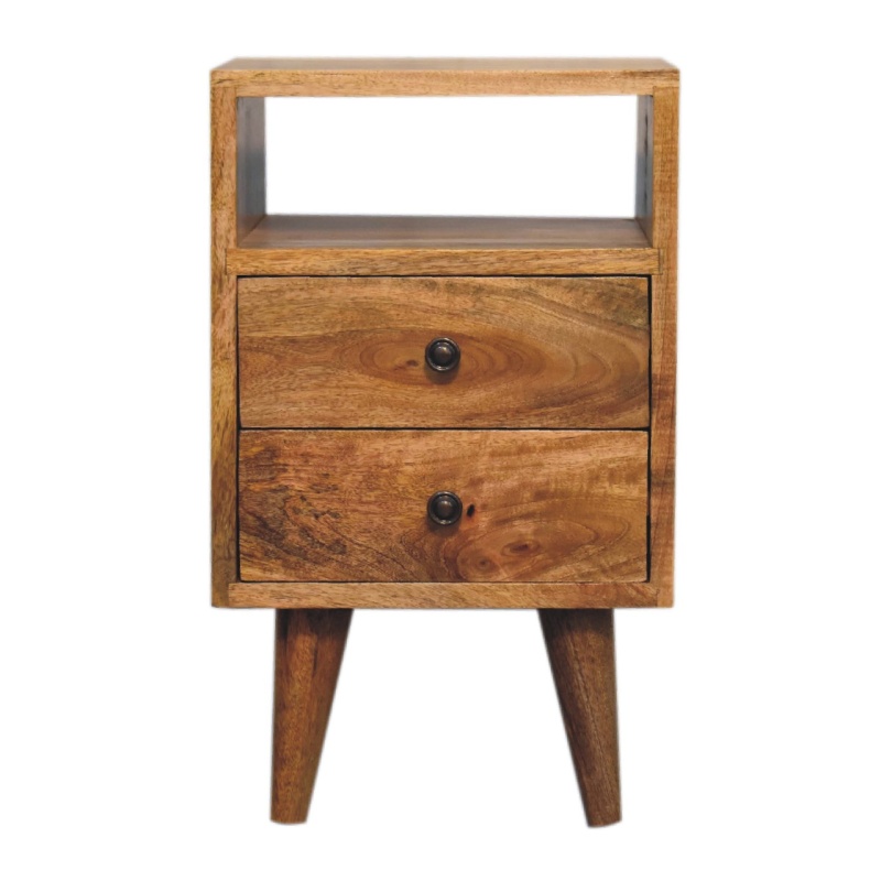 Mini Oak-Ish Classic Open Nightstand