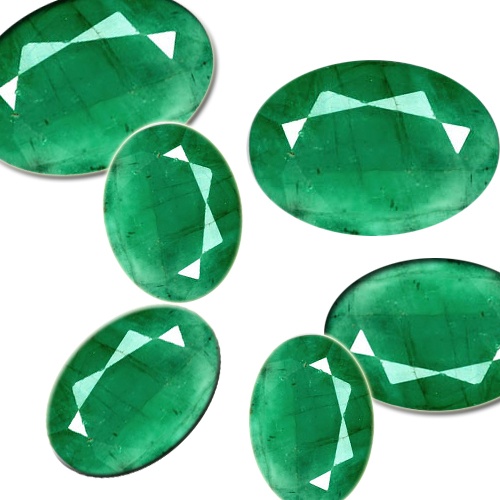 5 Carats A Grade Oval Emerald - Lustrous Certified Gemstone from Brazil