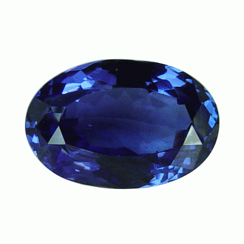 3.45 Ct Oval Tanzanite in AAA Grade