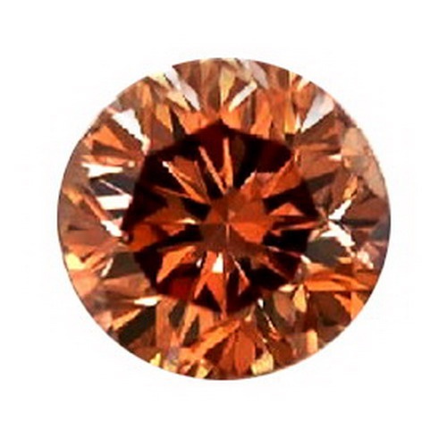 1.85 Carats Cognac Red Diamond I3 Clarity