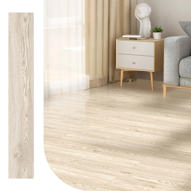 A43903na10-Art3d 10Pack 48''X7.2'' Interlocking Luxury Vinyl Plank Flooring Wood Look,Covers 24 Sq.Ft Click-Lock Floor Plank For Bedroom, Living Room, Kitchen,Waterproof, Anti-Pip