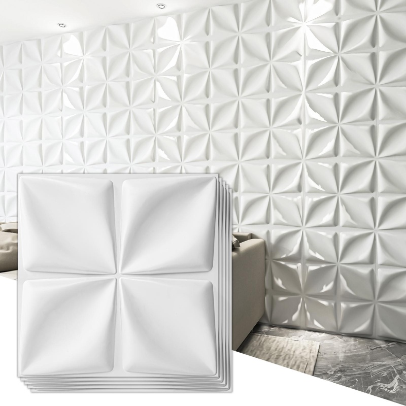 3D PVC Wall Panels 32.29 Sq.Ft