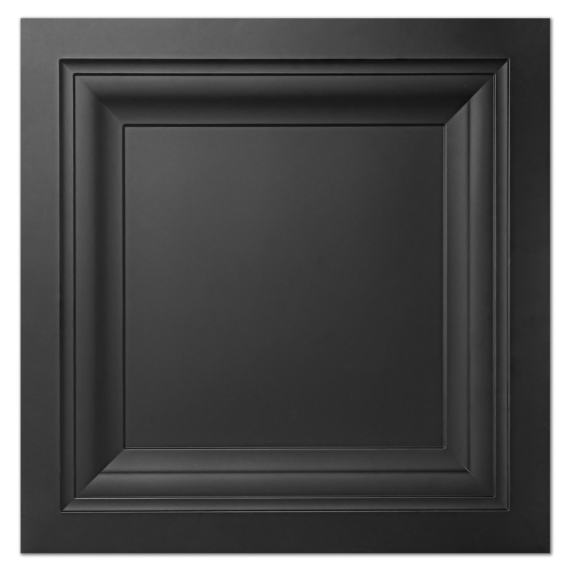 A10915bk-Art3d 12-Pack Square Drop Ceiling Tile 2Ft X 2Ft, Pvc Ceiling Panel 24 X 24In