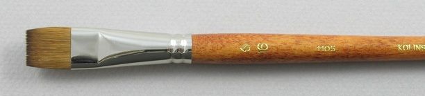Trinity Brush Kolinsky Sable Long Handle Bright Brush # 16 (Made in Russia)