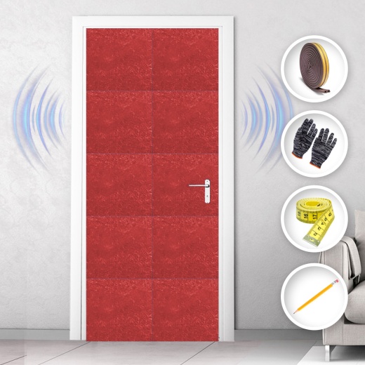 Arrowzoom Door Soundproofing Kit - Reduce Noise Pollution and Improve Your Living Space