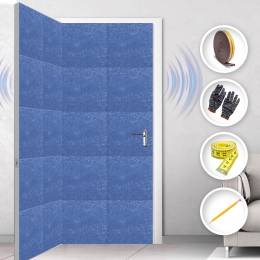 Arrowzoom Door Soundproofing Kit - Reduce Noise Pollution and Improve Your Living Space