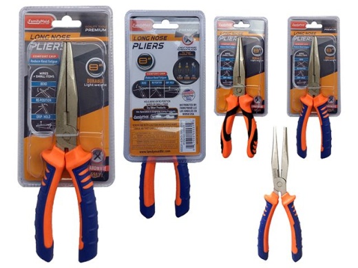 48 Pieces 8" Long Nose Pliers - Pliers