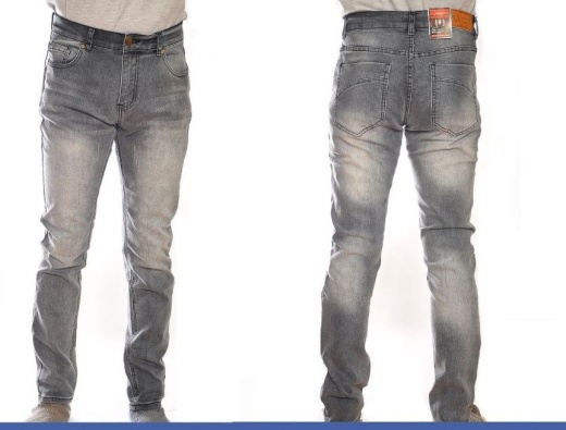 12 Pieces Mens Fashion Stretched Denim Jeans